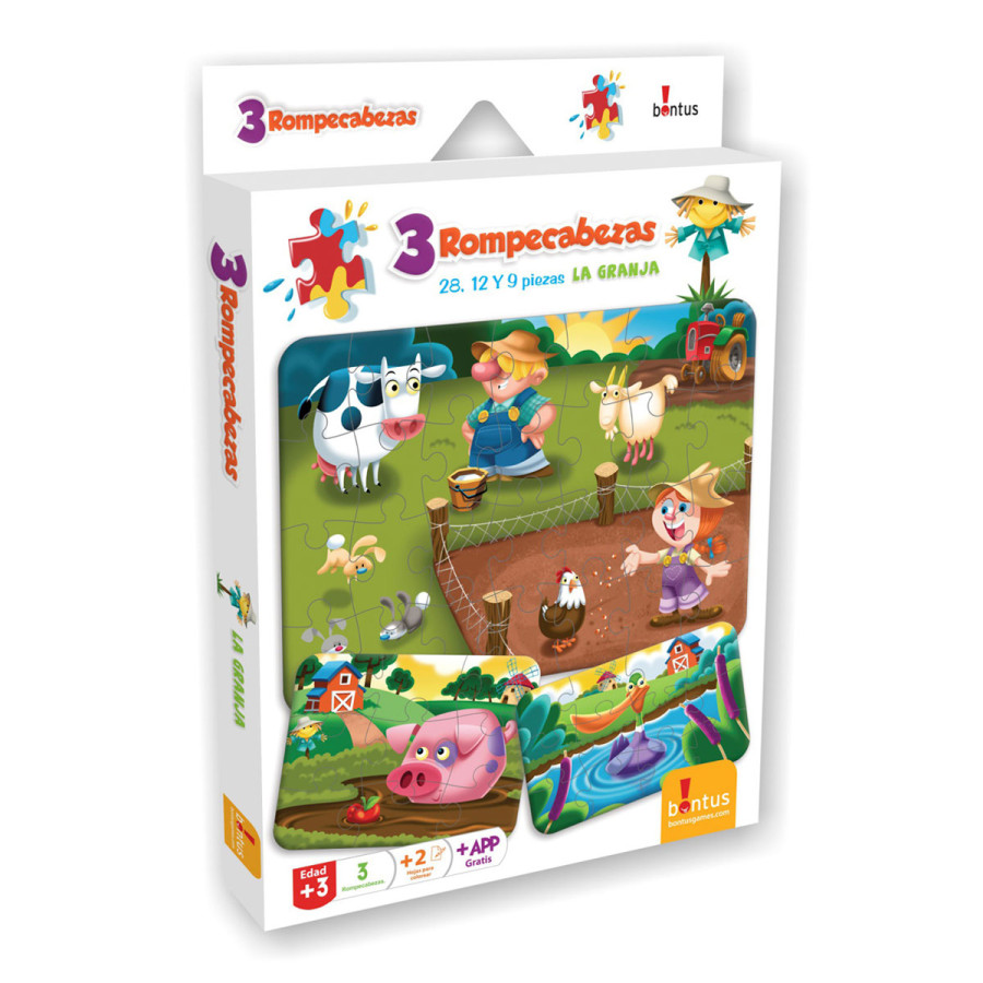 Rompecabezas Infantil La Granja