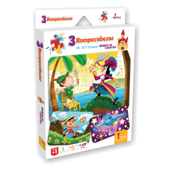 Rompecabezas Infantil Mundo de Cuentos