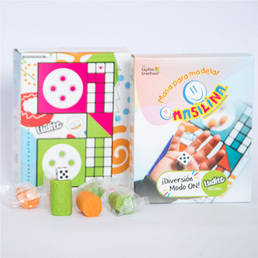 Cajita Creativa de Juego Ludo Masilina