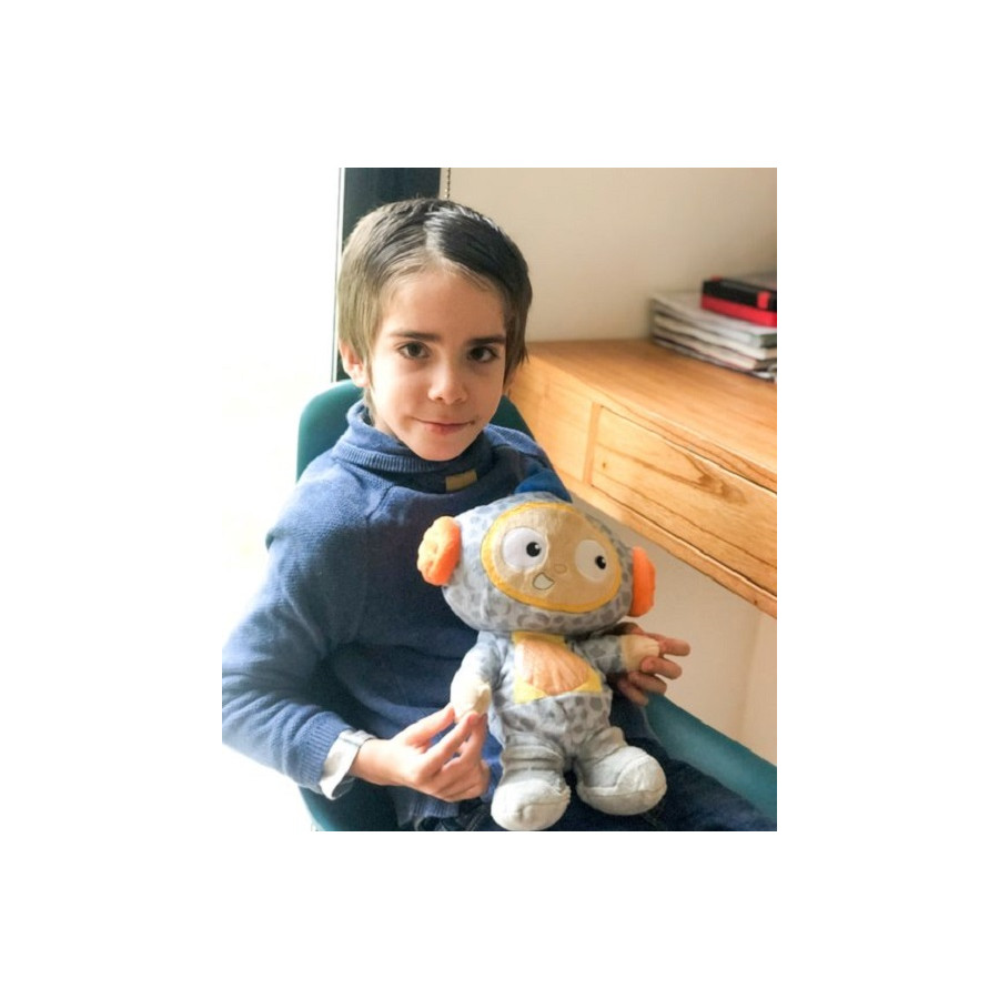 Peluche Térmico Colores Robot Fur Buddies