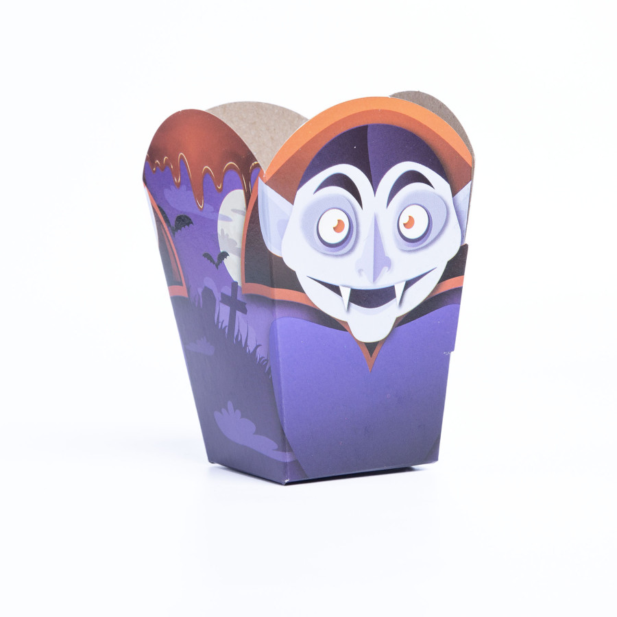 Cajas de Pop Corn Personajes de Halloween x 8