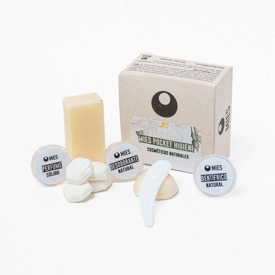 Set Pocket Higiene de Cosméticos Naturales Mies