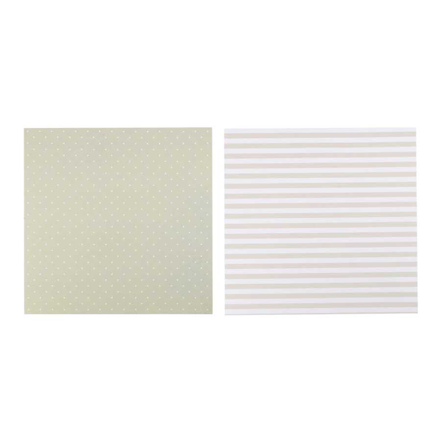 Papel para Scrap 35 Hojas de 30 x 30 cm y 160 g Clásicos Ibicraft