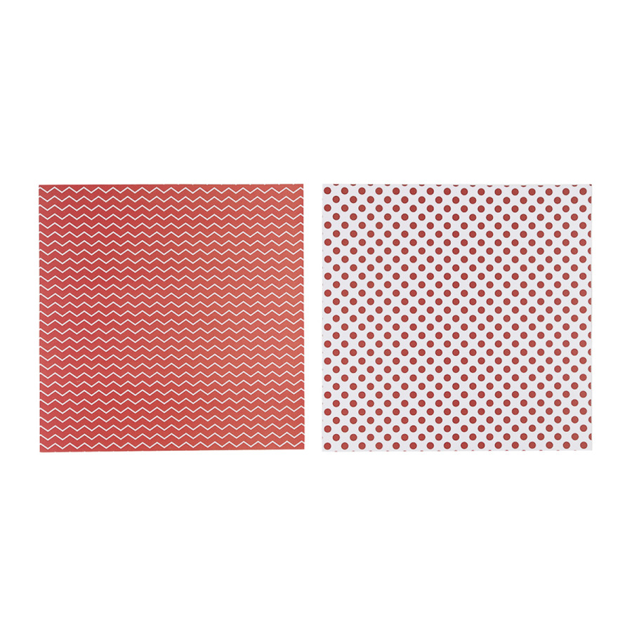 Papel para Scrap 35 Hojas de 30 x 30 cm y 160 g Clásicos Ibicraft