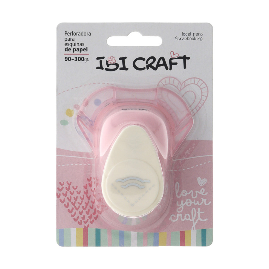 Perforadora Esquinera 1 pulg Nubes Ibicraft