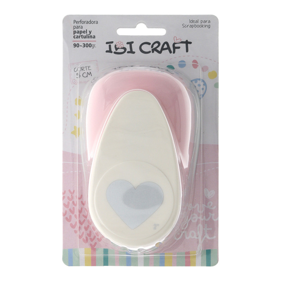 Perforadora Artística 50 mm Corazón Ibicraft