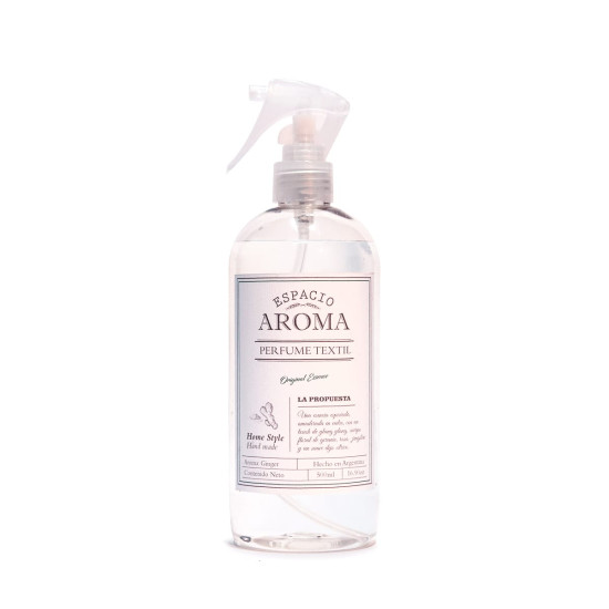 Aromatizador Textil 500 ml Línea Clásica Jengibre Espacio Aroma