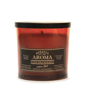 Vela de Soja Aromática 250 g Línea Black Bayas de Grosellero Espacio Aroma