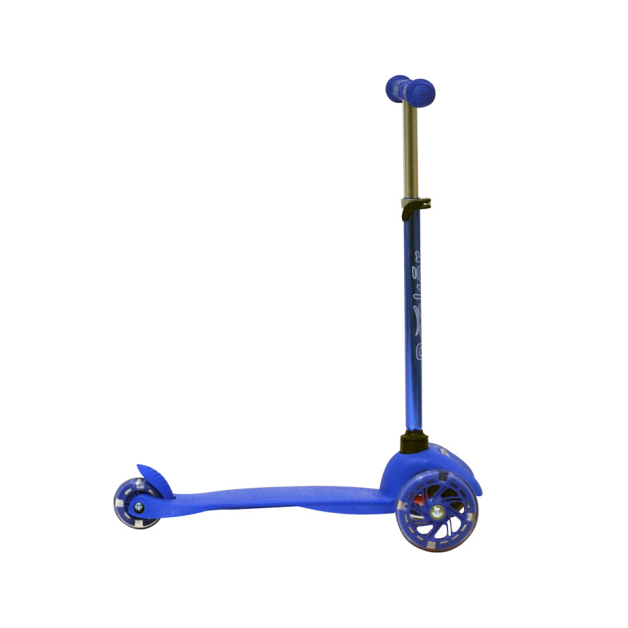 Monopatín de Aluminio Rocker Mini de 3 Ruedas Azul