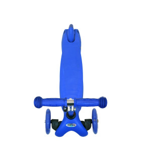 Monopatín de Aluminio Rocker Mini de 3 Ruedas Azul