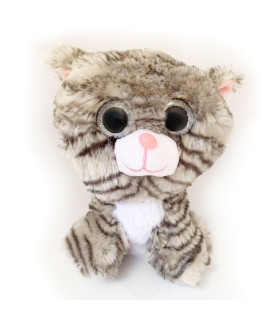 Peluche Térmico Gatito Gris Fur Buddies