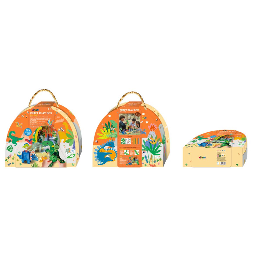 Craft Box Crea y Juega Dino World Avenir