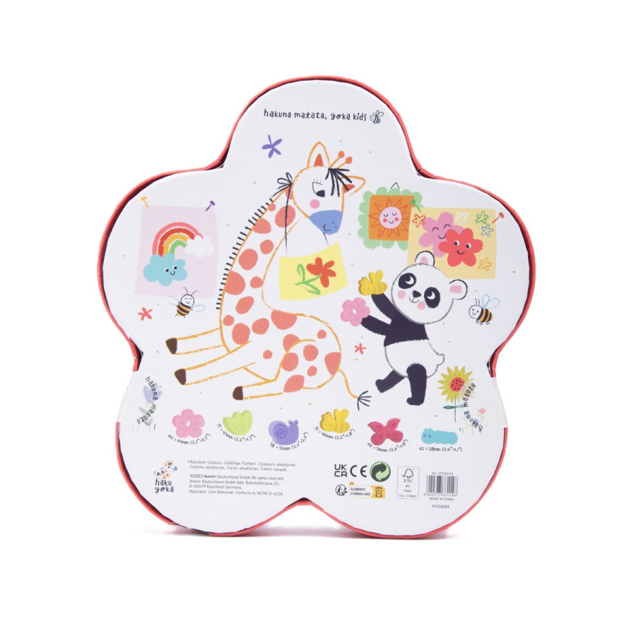 Crayones Garden Finger x 6 Haku Yoka