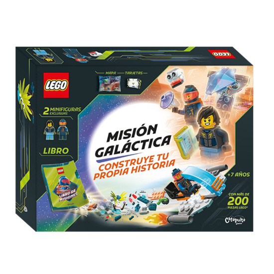Libro con Juguete Lego Misión Galáctica