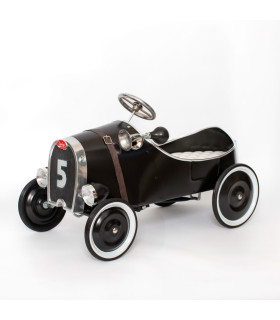 Auto a Pedal Bugatin Negro Tinplay