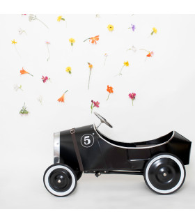 Auto a Pedal Bugatin Negro Tinplay