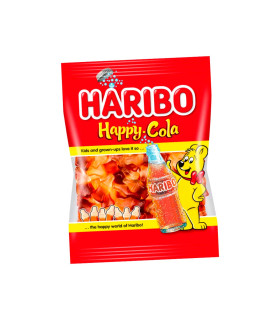 Caramelos Gomitas Haribo Happy Cola 160 g
