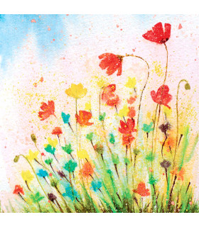 Servilletas 33 x 33 cm Flourish Aurora