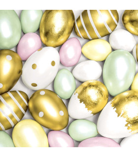 Servilletas 33 x 33 cm Elegant Eggs