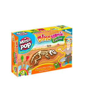 Set Fósiles Masa Pop Dinomanía