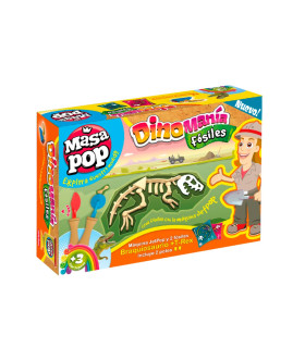Set Fósiles Masa Pop Dinomanía