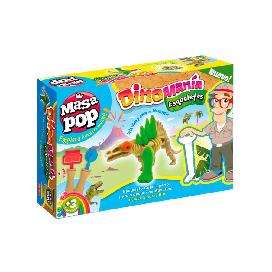 Set Esqueleto Masa Pop Dinomanía