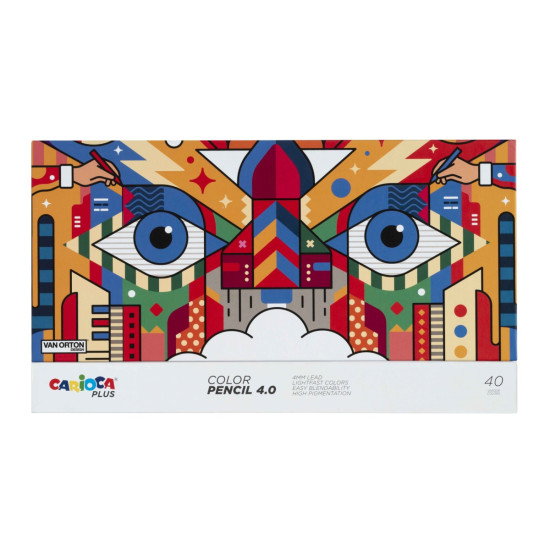 Lápices de Colores Carioca Plus 4.0 x 40