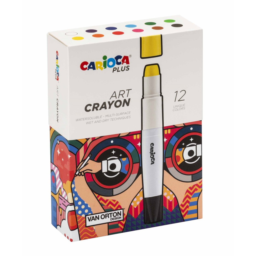 Crayón Artístico Carioca Plus x 12