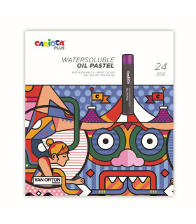 Óleos Pastel Carioca Plus x 24