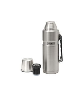 Termo con Tapón Vertedor Thermos Stainless King 1200 ml Acero