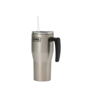 Taza Térmica con Asa y Sorbete Thermos Classic 850 ml Acero