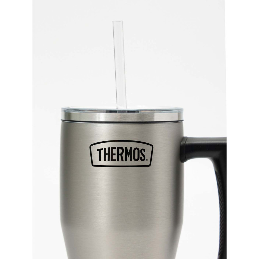 Taza Térmica con Asa y Sorbete Thermos Classic 850 ml Acero