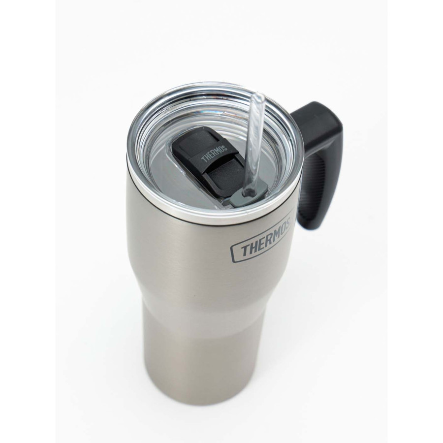 Taza Térmica con Asa y Sorbete Thermos Classic 850 ml Acero