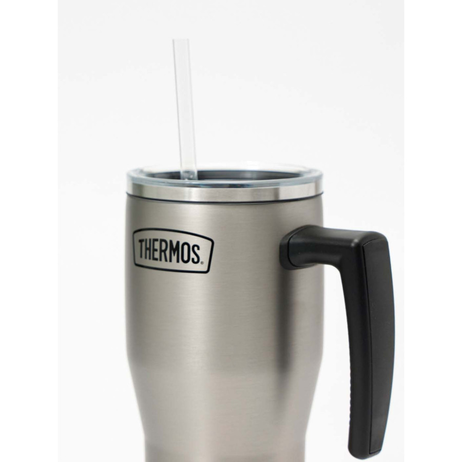 Taza Térmica con Asa y Sorbete Thermos Classic 850 ml Acero
