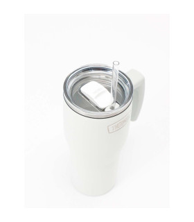Taza Térmica con Asa y Sorbete Thermos Classic 850 ml Blanco