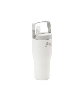 Vaso Térmico con Asa y Sorbete Thermos Classic 850 ml Blanco