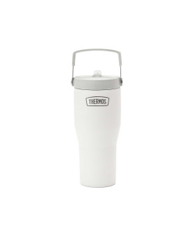 Vaso Térmico con Asa y Sorbete Thermos Classic 850 ml Blanco