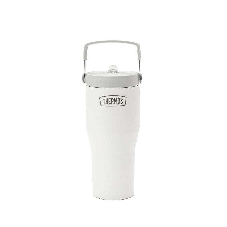 Vaso Térmico con Asa y Sorbete Thermos Classic 850 ml Blanco