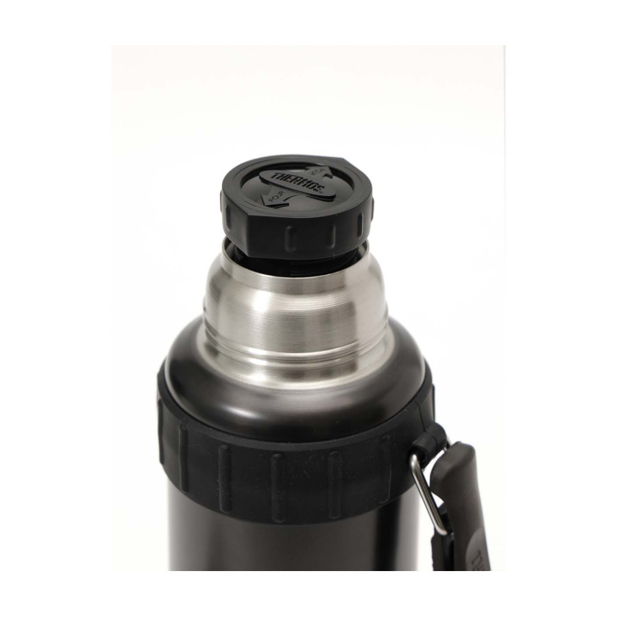 Termo con Asa Antideslizante Thermos Beberageware 1200 ml Gris Acero