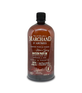Refill PET de 1 lt de Aromatizador Santal y Violeta Marchand D Aromes