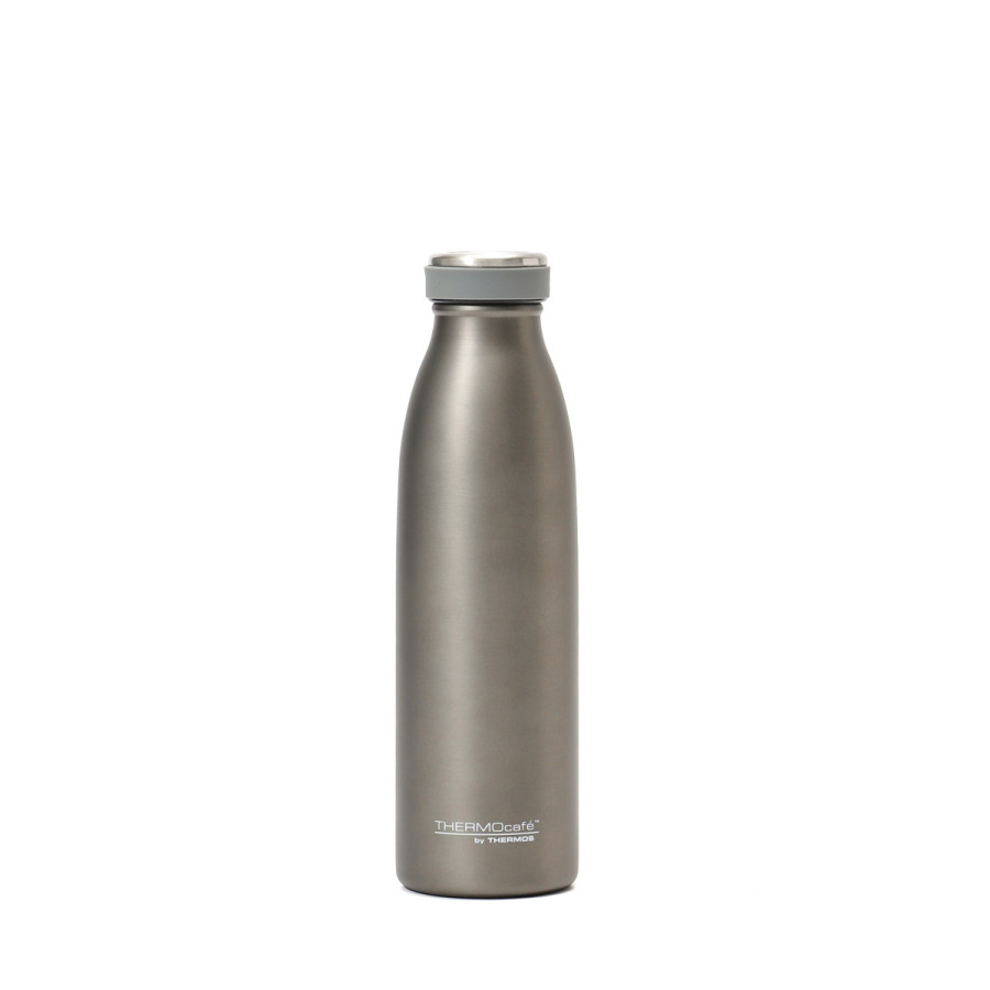 Botella Térmica 500 ml con Tapa a Rosca Thermos Gris