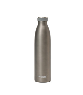 Botella Térmica 750 ml con Tapa a Rosca Thermos Gris