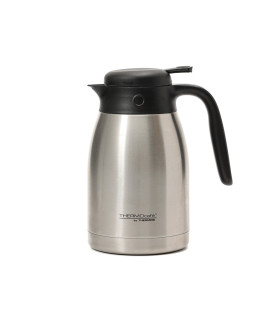 Jarra Térmica 1500 ml con Tapa Palanca Thermos Acero