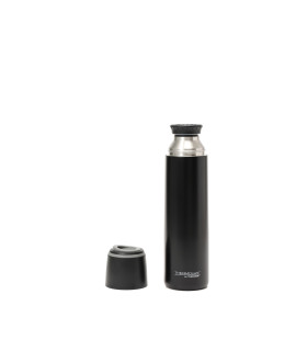 Termo 1000 ml con Tapa a Rosca Pico Vertedor y Taza Thermos Negro