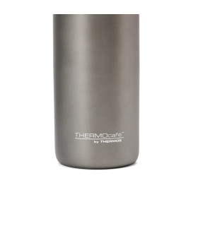 Termo 1000 ml con Tapa a Rosca Pico Vertedor y Taza Thermos Gris