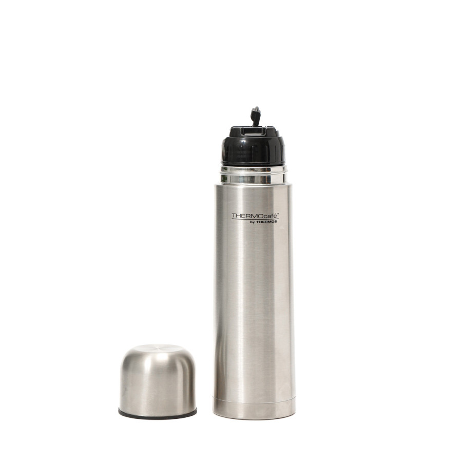 Termo 750 ml con Tapa a Rosca Pico Vertedor y Taza Thermos Acero