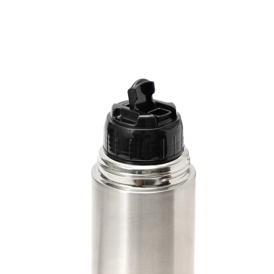 Termo 1000 ml con Tapa a Rosca Pico Vertedor y Taza Thermos Acero