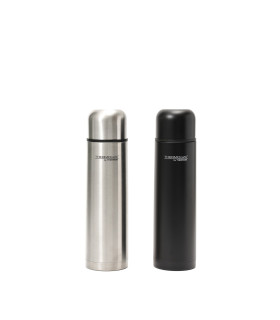 Termo 1000 ml con Tapa a Rosca Pico Vertedor y Taza Thermos Acero