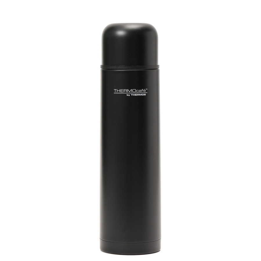 Termo 1000 ml con Tapa a Rosca Pico Vertedor y Taza Thermos Negro