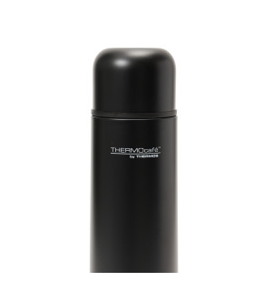 Termo 1000 ml con Tapa a Rosca Pico Vertedor y Taza Thermos Negro